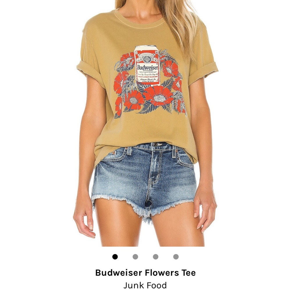 Budweiser Floral Graphic L